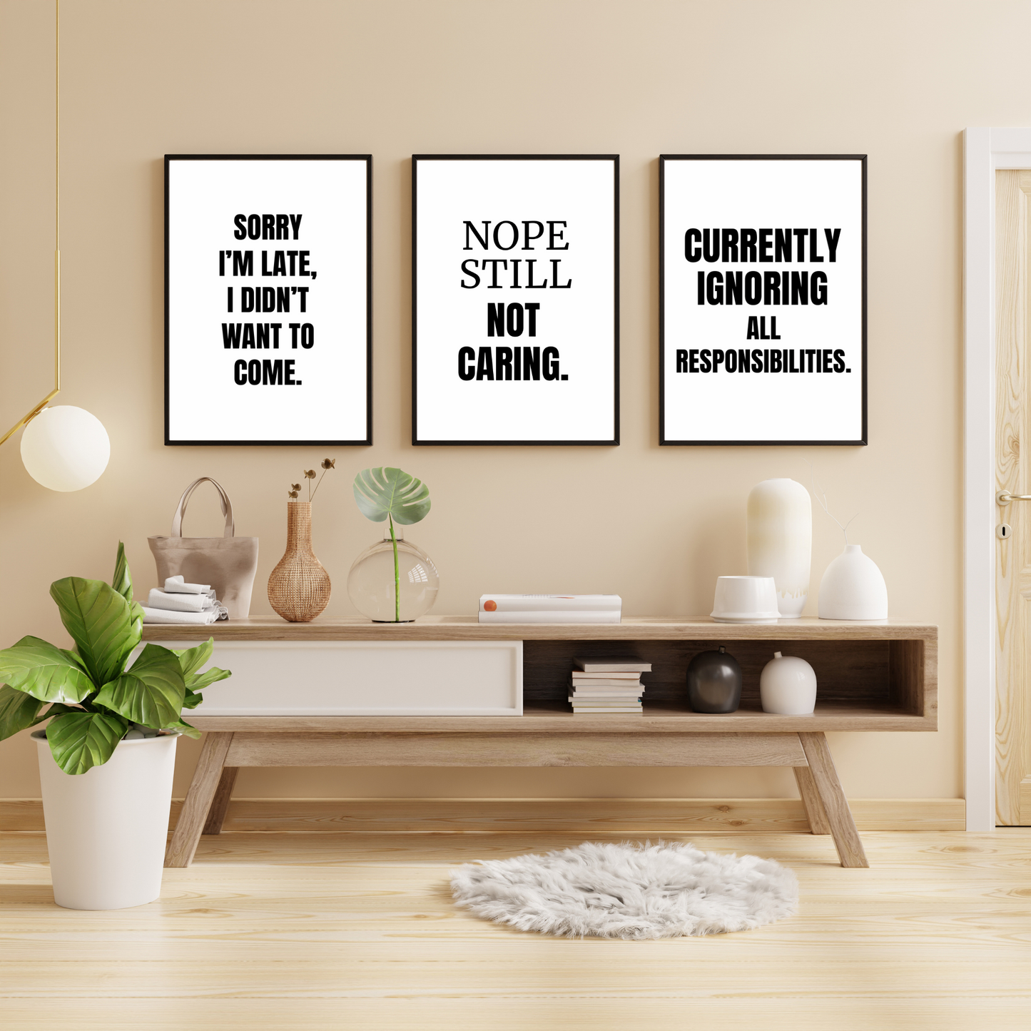 Zero Apologies Club Bundle - Framed Premium Posters
