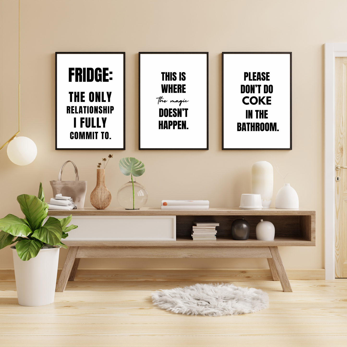 Unfiltered & Unapologetic Bundle - Framed Premium Posters