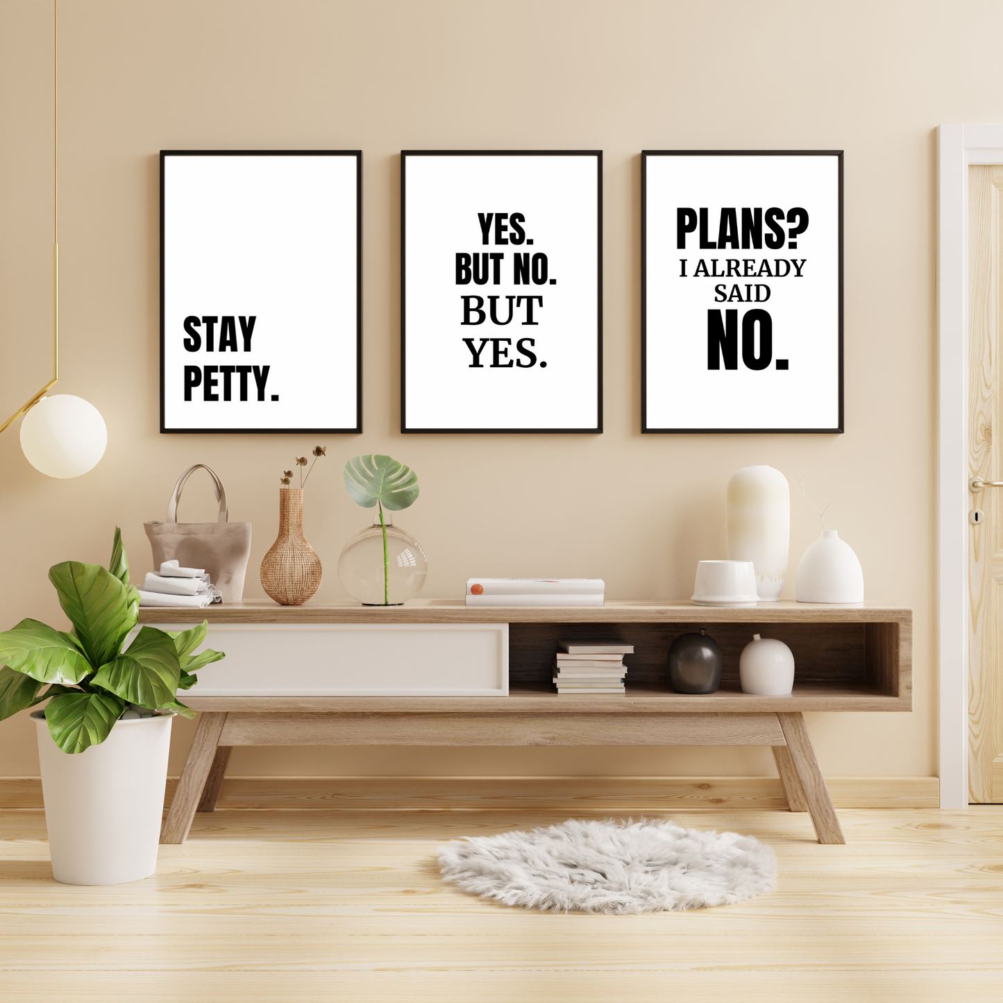 Chaotic Neutral Chic Bundle - Framed Premium Posters