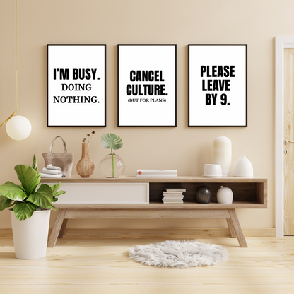 Anti Social Bundle - Framed Premium Posters