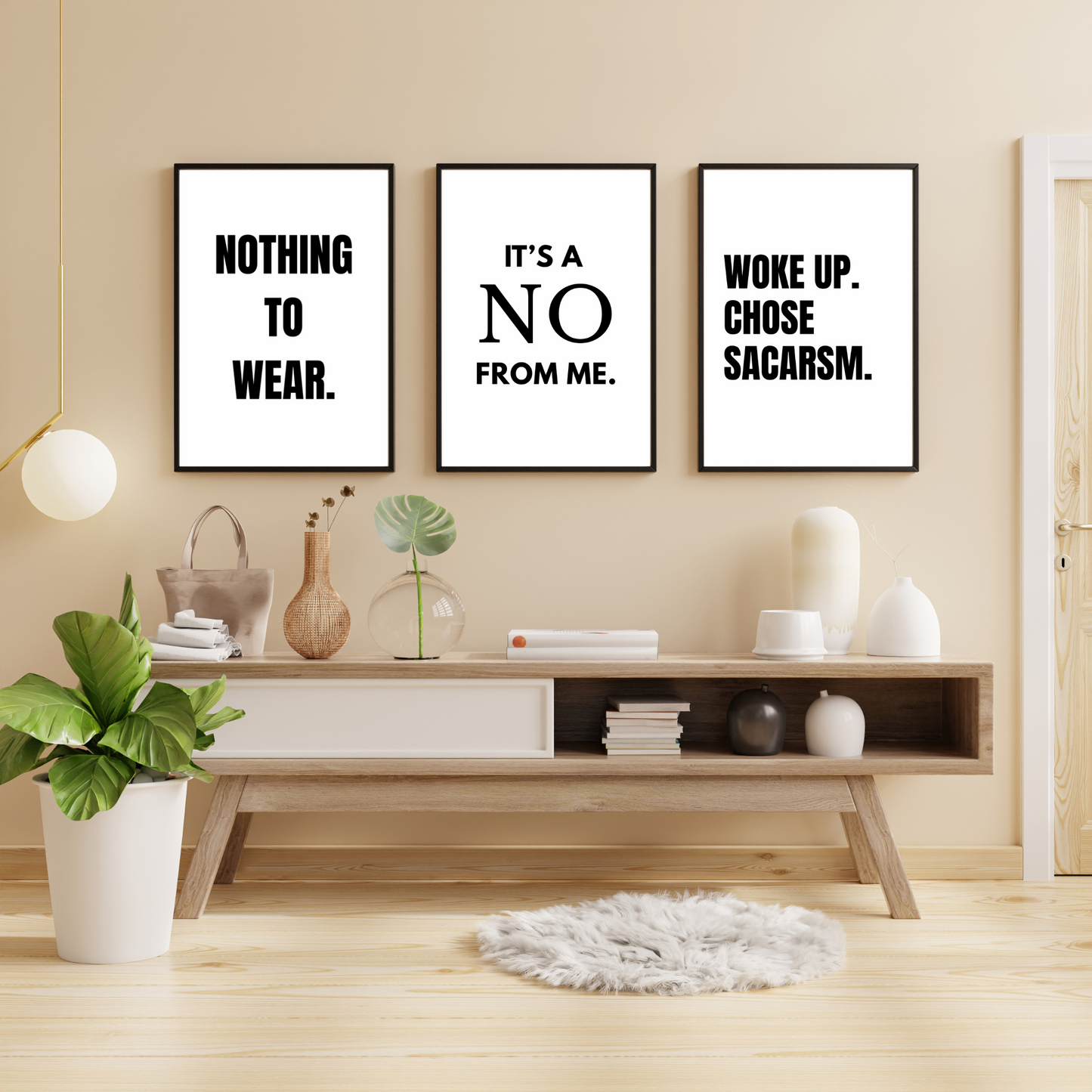 Chic But Cheeky Bundle - Framed Premium Posters